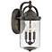 Willoughby 18 3/4" High Oil-Rubbed Bronze Outdoor Wall Light