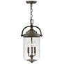 1_Willoughby 19 3/4"H Oil-Rubbed Bronze Outdoor Hanging Light