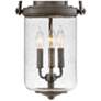 5_Willoughby 19 3/4"H Oil-Rubbed Bronze Outdoor Hanging Light more views