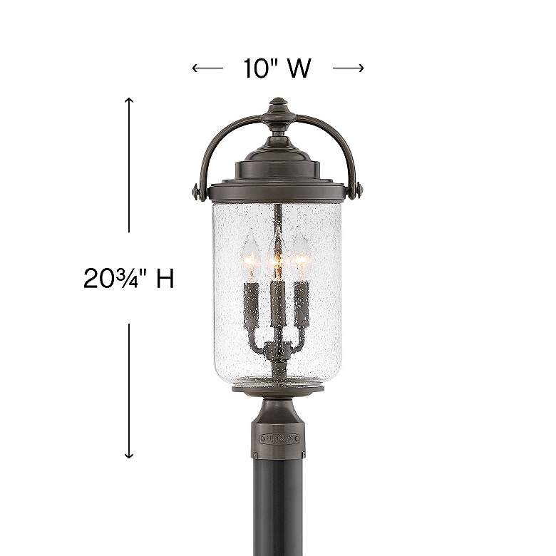 Image 4 Willoughby 20 3/4" High Oil-Rubbed Bronze Outdoor Post Light more views