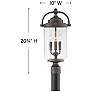 4_Willoughby 20 3/4" High Oil-Rubbed Bronze Outdoor Post Light more views