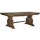 Willoughby Weathered Barley Extendable Wood Dining Table