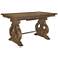 Willoughby Weathered Barley Rectangular Wood Counter Table