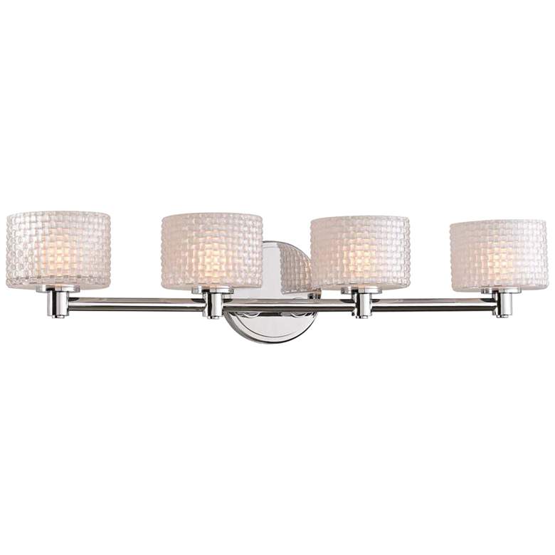 Image 1 Willow 26" Wide Chrome 4-LED Bath Light