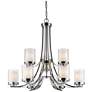 Willow 31 1/4" Wide Chrome 9-Light Chandelier