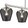 3_Willow 35 1/2"W Brushed Nickel 4-Light Linear Chandelier more views
