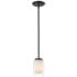 Willow 5 1/4" Wide Matte Black Mini Pendant