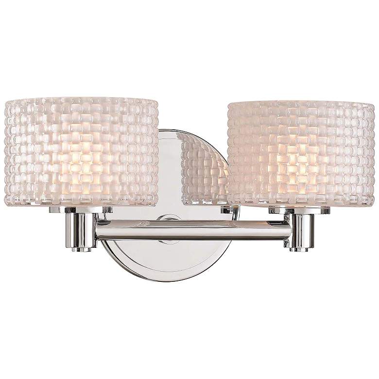 Image 2 Willow 6" High Chrome 2-LED Wall Sconce