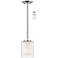 Willow by Z-Lite Brushed Nickel 1 Light Mini Pendant