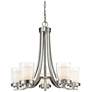 Willow by Z-Lite Brushed Nickel 5 Light Chandelier