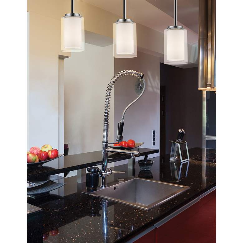Image 2 Willow by Z-Lite Chrome 1 Light Mini Pendant more views