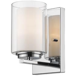 Willow by Z-Lite Chrome 1 Light Wall Sconce