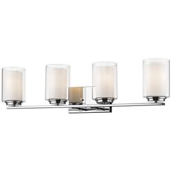 Willow by Z-Lite Chrome 4 Light Vanity
