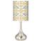 Willow Chinoiserie Giclee Droplet Table Lamp