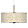 Willow Chinoiserie Giclee Glow 16" Wide Pendant Light