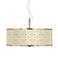 Willow Chinoiserie Giclee Glow 20" Wide Pendant Light