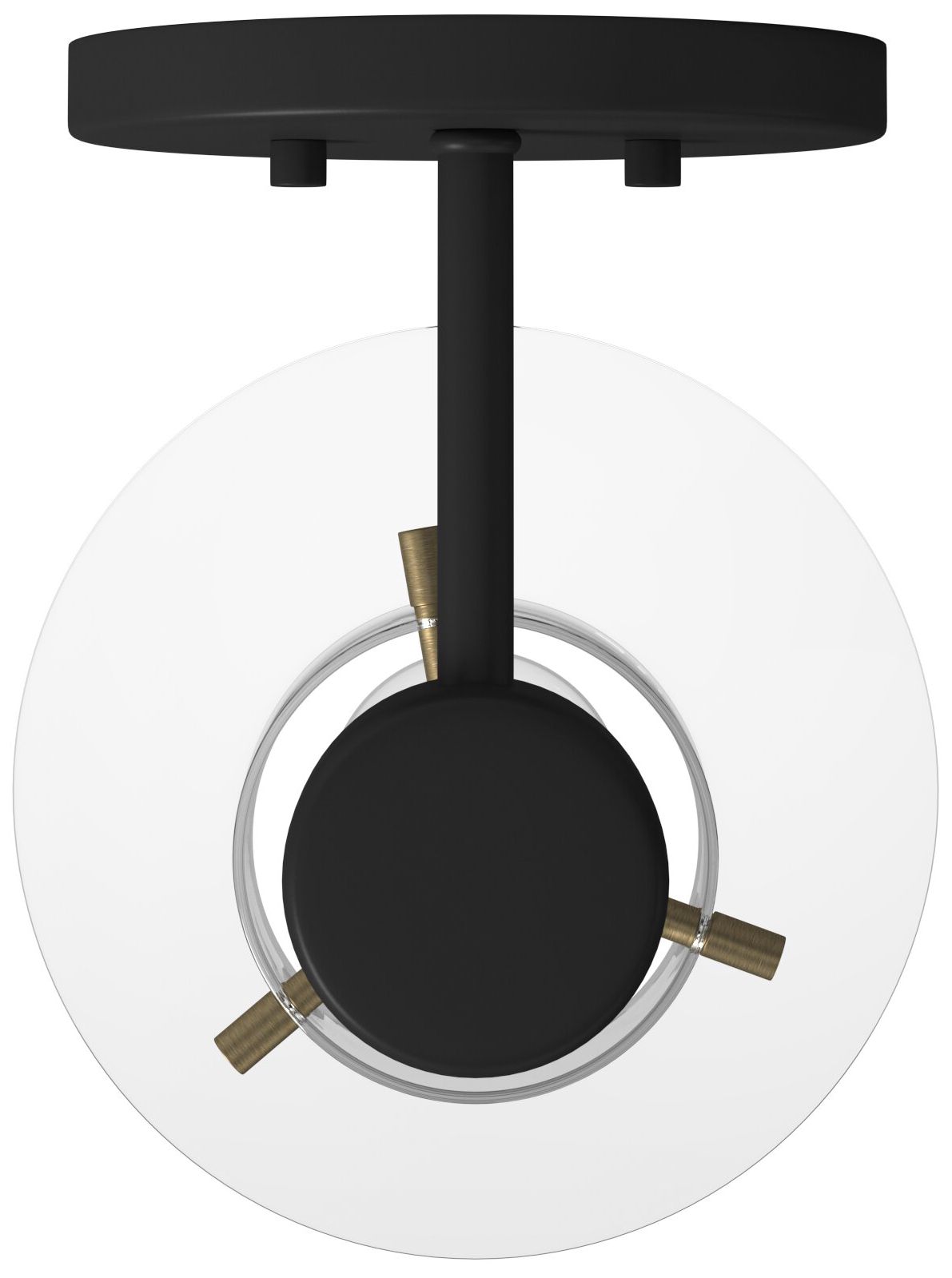 Image 4 Willow Creek 7 1/2" High Matte Black Wall Sconce more views