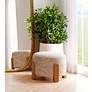 6_Willow Khaki Swirl Accent Ottoman more views