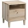 2_Willow Place 21 3/4" Wide Pacific Maple 1-Drawer Night Stand