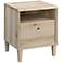 Willow Place 21 3/4" Wide Pacific Maple 1-Drawer Night Stand