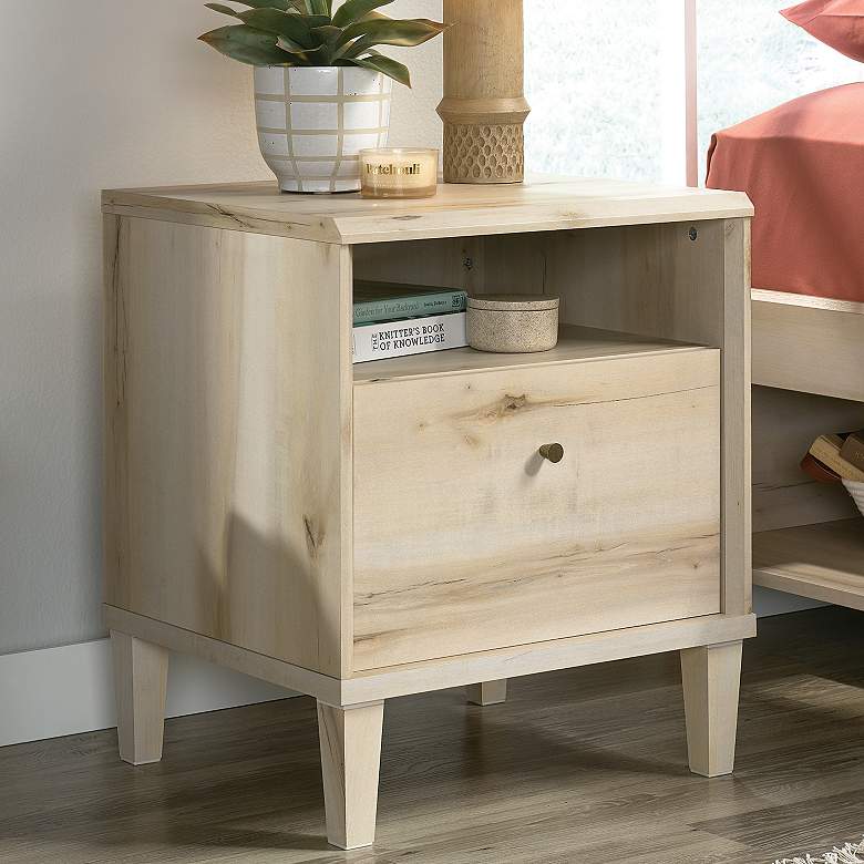 Image 1 Willow Place 21 3/4" Wide Pacific Maple 1-Drawer Night Stand