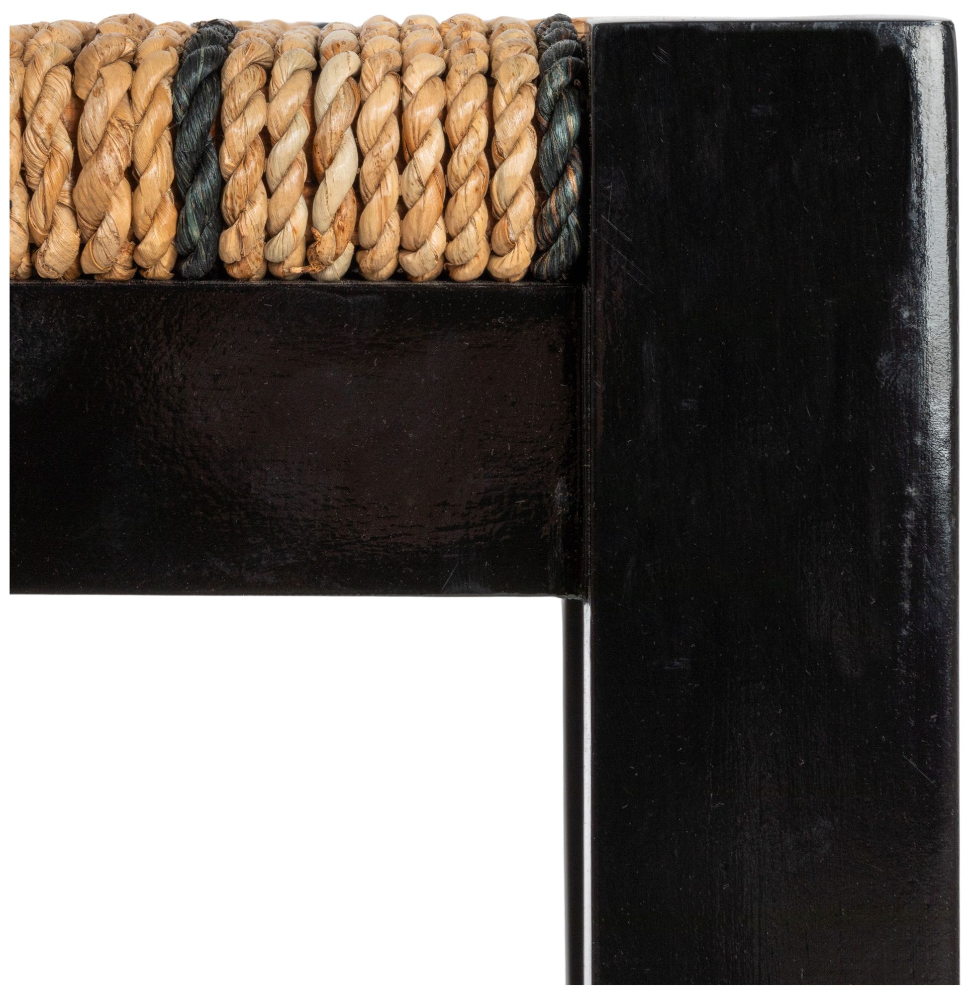 Image 4 Willowbrook 25 1/4" Black Mahogany Wood Counter Stool more views