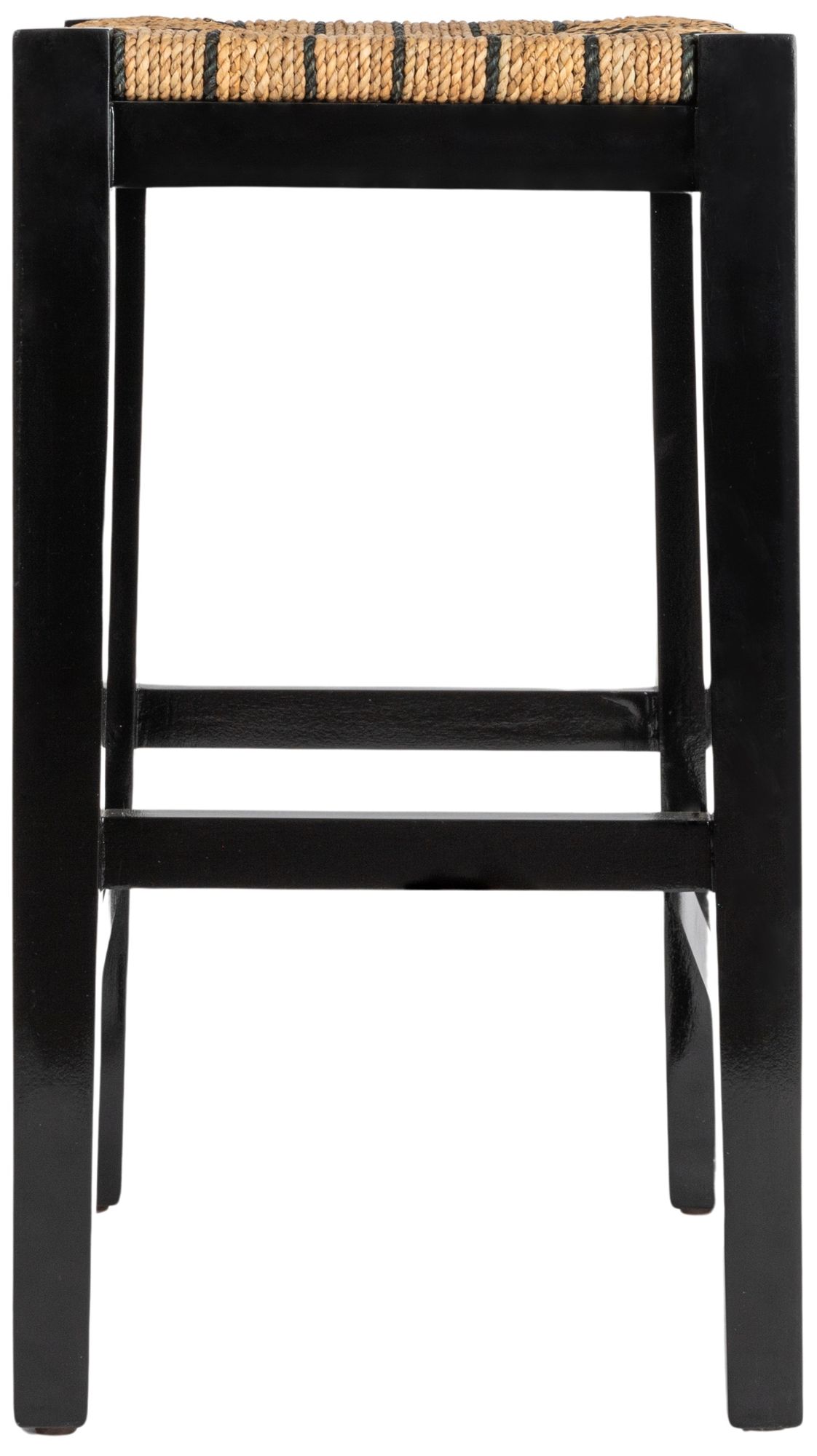 Image 6 Willowbrook 25 1/4" Black Mahogany Wood Counter Stool more views