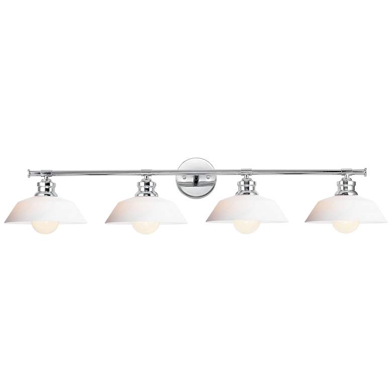 Image 1 Willowbrook 42 1/4 inch Wide Polished Chrome 4-Light Bath Light