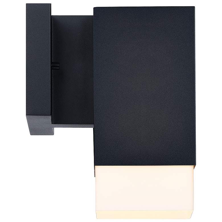 Image 3 Willowsong Black Outdoor Hardwired Wall Sconce more views