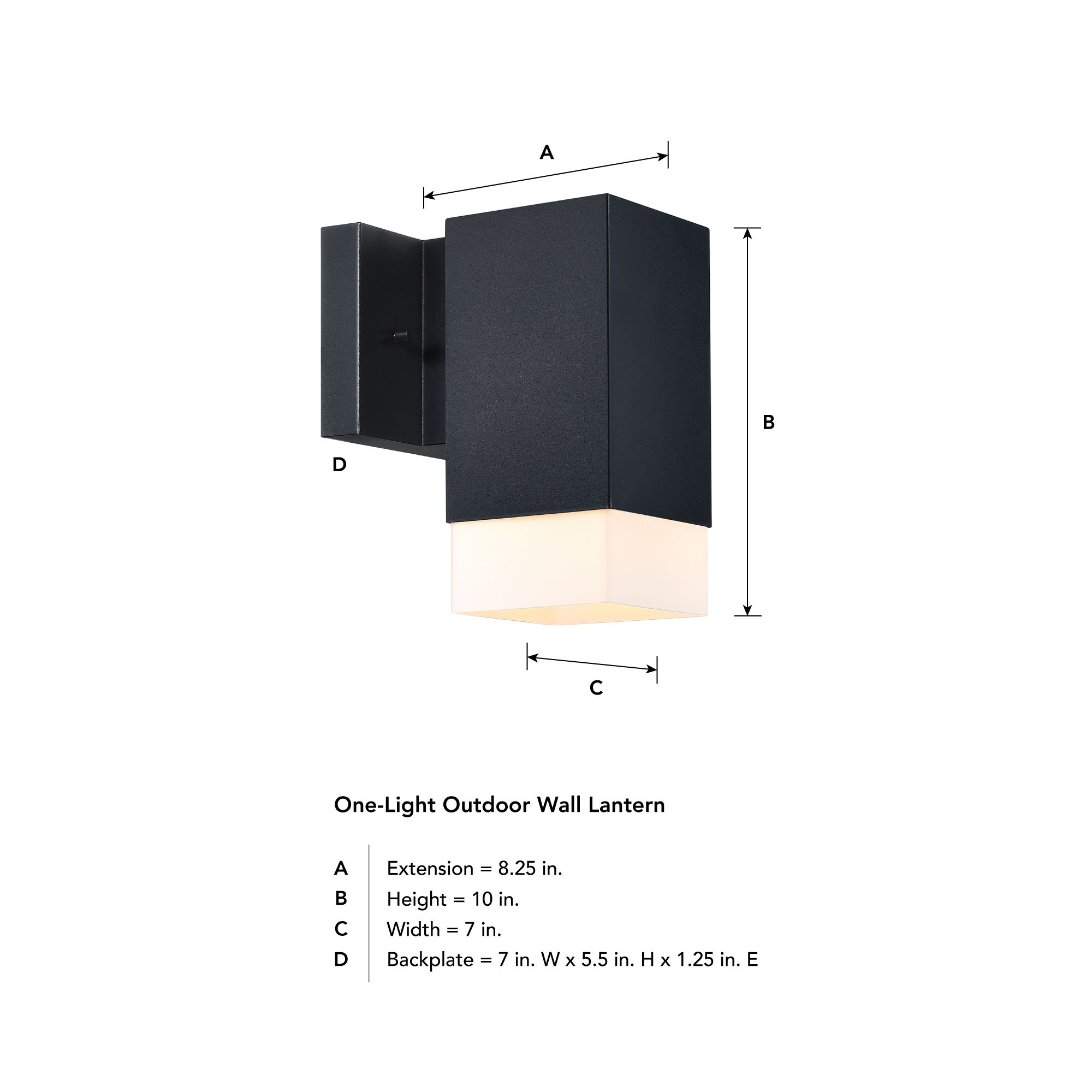 Image 5 Willowsong Black Outdoor Hardwired Wall Sconce more views