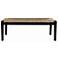 Wills 47"W Natural Seagrass Indoor/Outdoor Rectangular Bench
