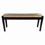 2_Wills 47"W Natural Seagrass Indoor/Outdoor Rectangular Bench more views