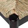 5_Wills 47"W Natural Seagrass Indoor/Outdoor Rectangular Bench more views