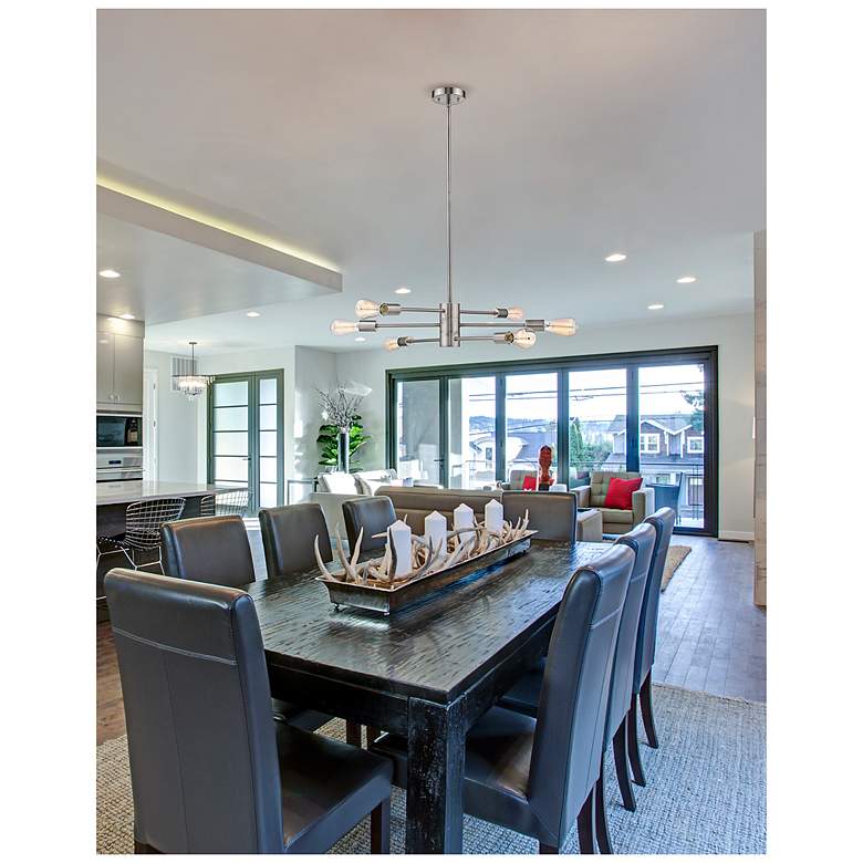 Image 4 Willsboro - 6-Light Pendant - Polished Nickel more views