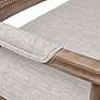 7_Willshire 47 1/4" Wide Beige and Natural Rattan Settee more views