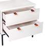 2_Wilma 24" Wide White Wood 2-Drawer Nightstand more views