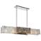 Wilma 44" Wide Chrome 6-Light Linear Chandelier