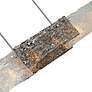 3_Wilma 44" Wide Chrome 6-Light Linear Chandelier more views