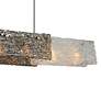 4_Wilma 44" Wide Chrome 6-Light Linear Chandelier more views