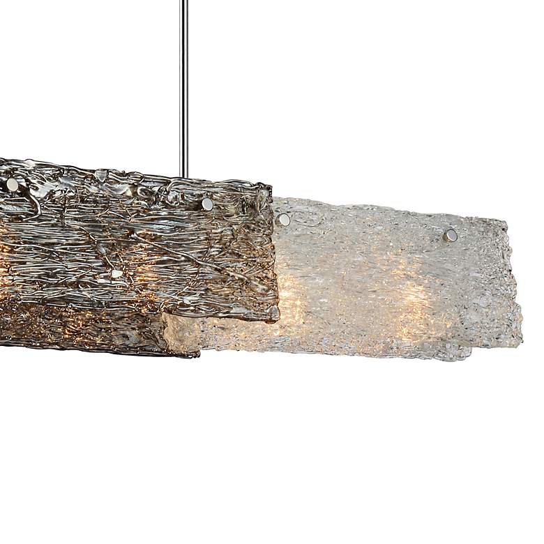 Image 4 Wilma 6 Light Down Chandelier With Chrome Finish more views