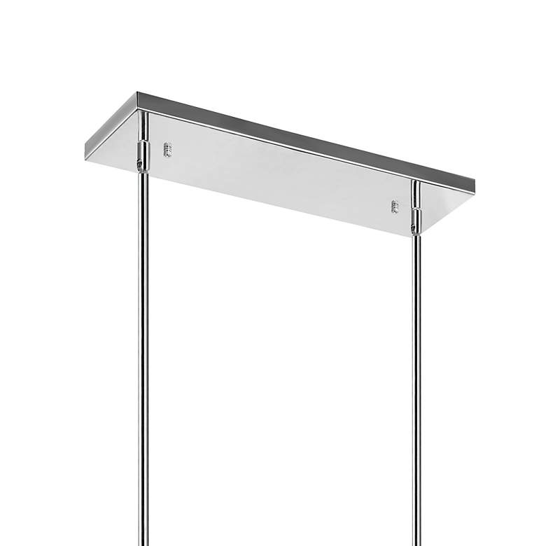 Image 5 Wilma 6 Light Down Chandelier With Chrome Finish more views