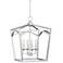 Wilmington 16" Wide Brushed Nickel 4-Light Foyer Pendant