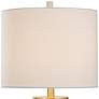 Wilson 27 3/4" Modern Soft Brass and Natural Concrete Table Lamp
