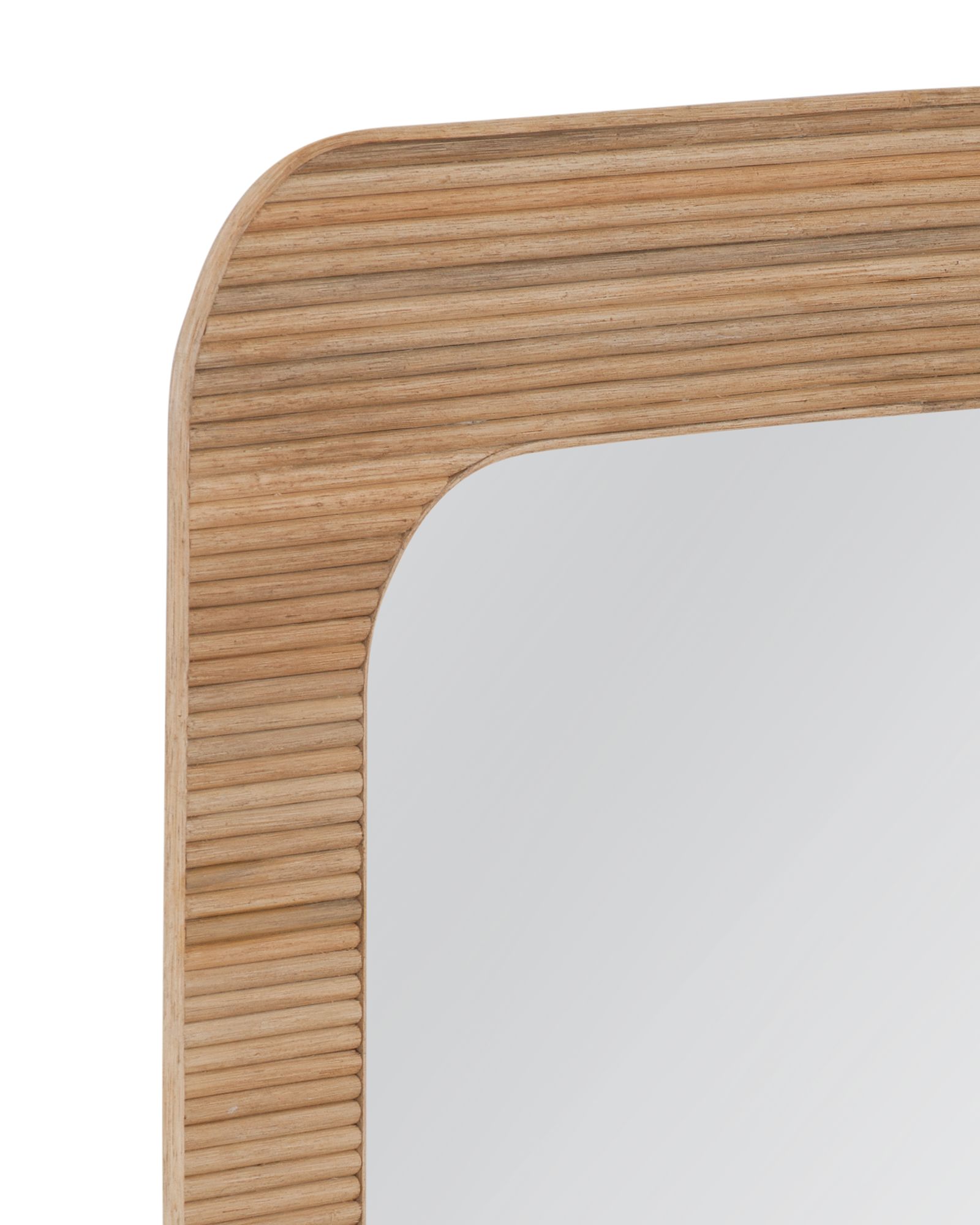 Image 3 Wilson 40"W x 50"H Natural  Mirror more views