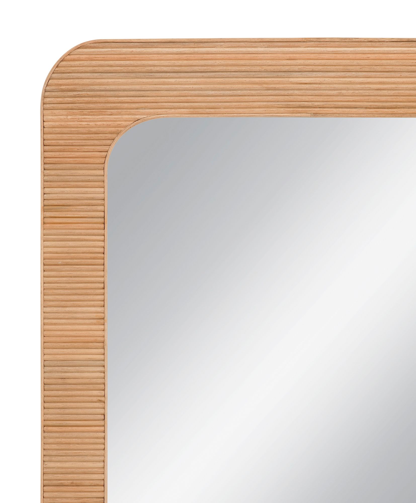Image 5 Wilson 40"W x 50"H Natural  Mirror more views