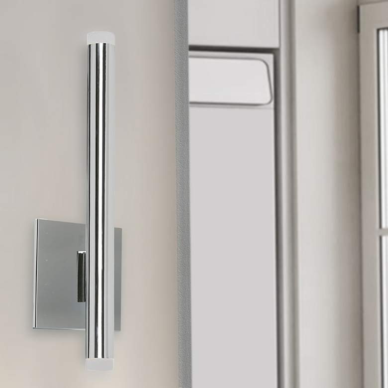 Image 1 Wilson Polished Chrome Wall Sconce