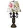 Wimberly 26" High Candelabra Table Lamp with Rose Shade