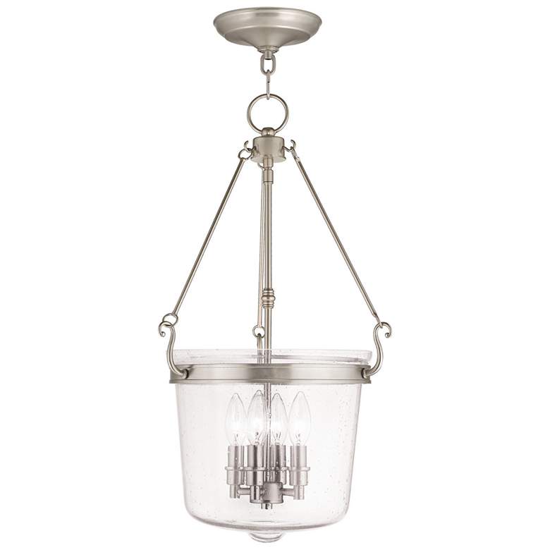 Image 1 Winchester 4 Light Brushed Nickel Pendant
