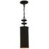 Winchester 5 1/4" Wide Black Mini Pendant