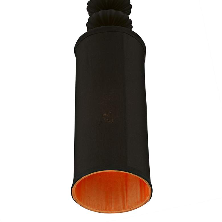 Image 5 Winchester 5 1/4" Wide Black Mini Pendant more views